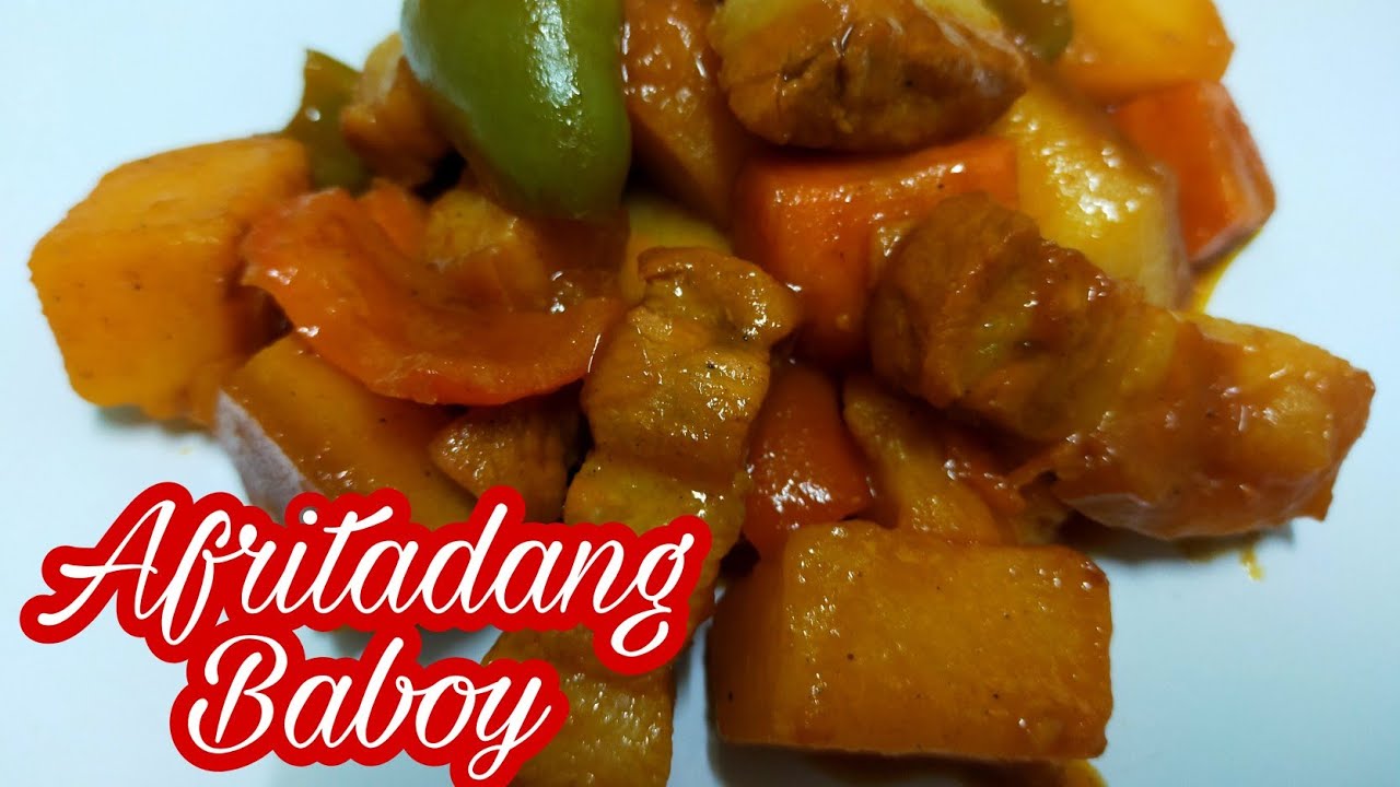 AFRITADANG BABOY OVERLOAD | How To Cook Afritadang baboy | Quick and Easy Recipe