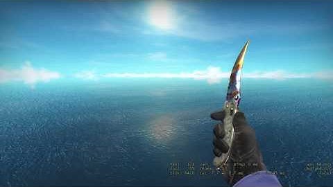 Cs:GO Flip Knife|Case Hardened Field-Tested 60 % Blue Gem SHOWCASE