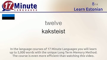 Learn Estonian (Part 2)