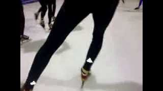 schaatstraining 21 januari 2014 uithof