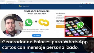 Generador de Enlaces para WhatsApp Cortos con Mensaje Personalizado screenshot 4