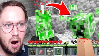 Minecraft, mais je peux MANGER Tout les Monstres du jeu...