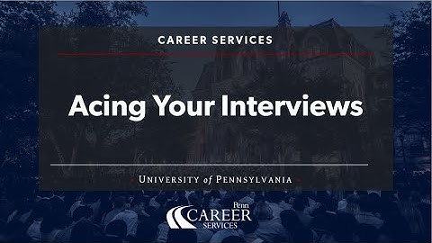 Acing your interviews for PhDs/Postdocs