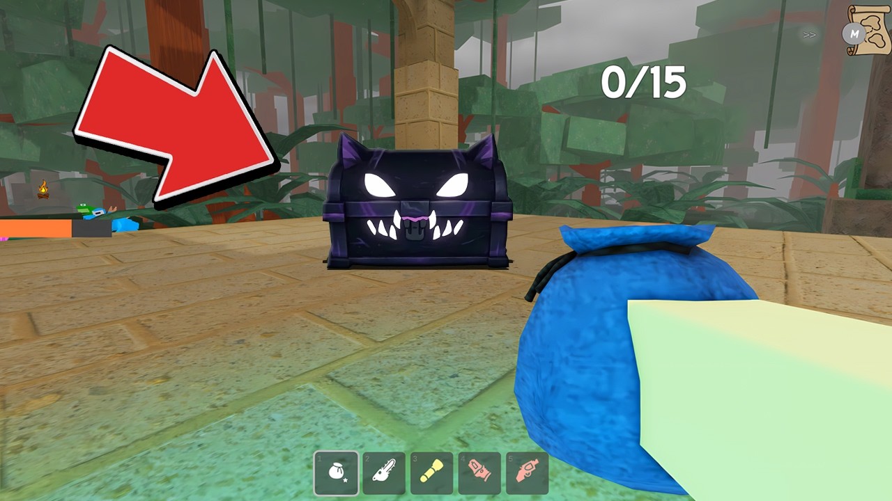 I FINALLY FOUND THE SECRET CHEST OF THE BLACK CAT FROM 99 NIGHTS