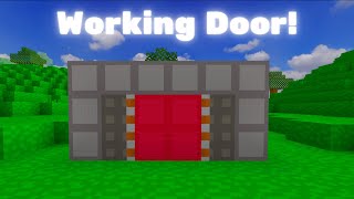 Working PISTON DOOR in Bloxd.io...
