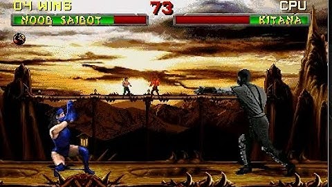 Mortal Kombat 2 Mugen Noob Saibot playthrough