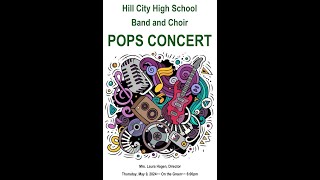 Hill City High School Band and High School Choir Pops Concert