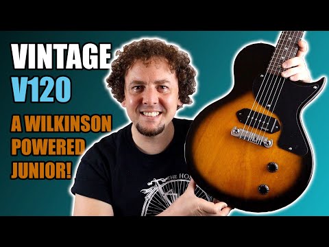 Vintage V120 Sunburst | An affordable Wilkinson-powered take on the Les Paul Junior | Review & Demo