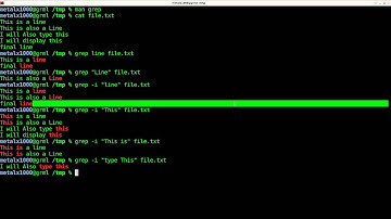 GREP Basics Part 1 Linux Shell Script Tutorial