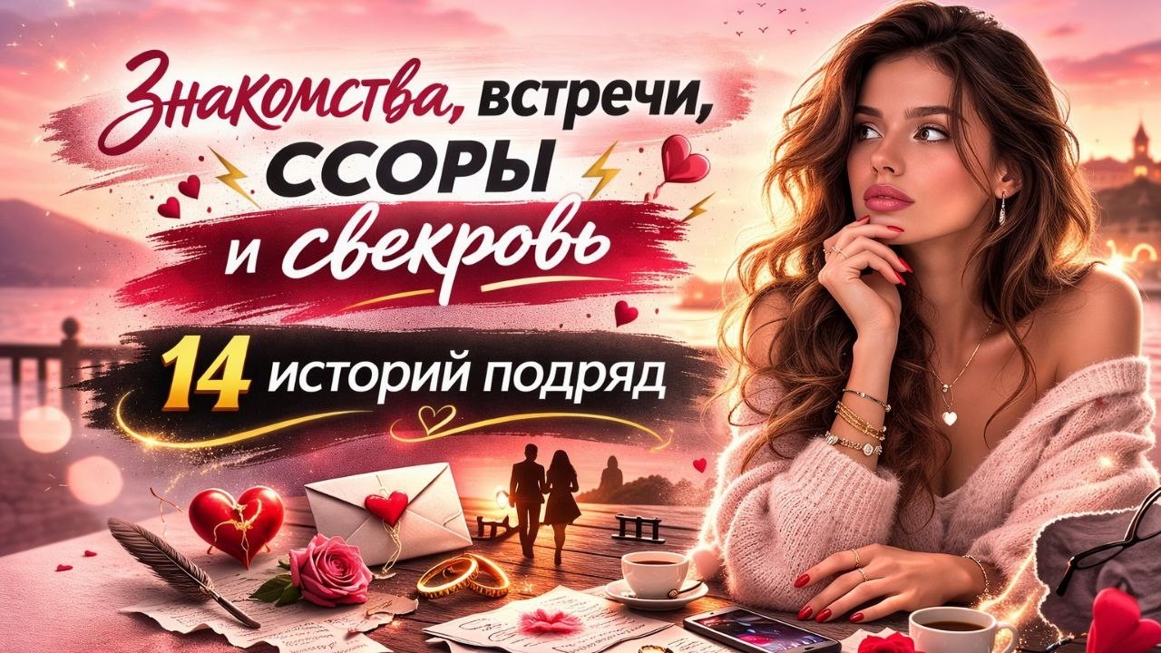 «Знакомства, встречи, ссоры и свекровь — 14 историй подряд»