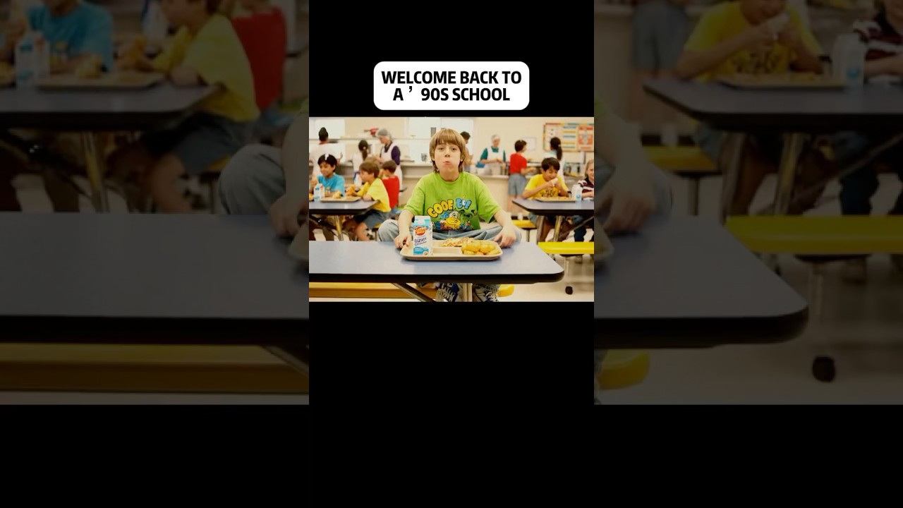 This is school life in the '90s. Do you remember it? 