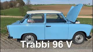 Trabbi E Umbau Elektroauto mit 96 V - YouTube