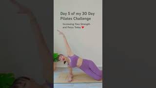 Join me for Day 5 of our New Year Challenge for a Healthy MIND and BODY #30daypilateschallenge