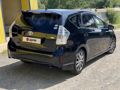 TOYOTA PRIUS ALPHA ЗАМЕНА МАСЛА!!!