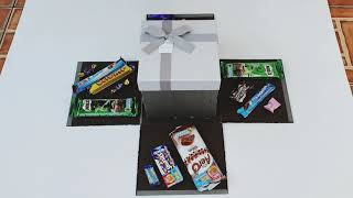 Chocolate giant explosion box with ...