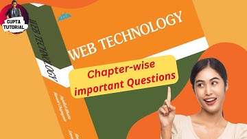 Web Technology Chapter-wise important question #Web_Technology