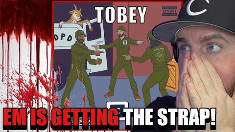 EM SAID HES GONNA WHIP EVERYONE LOL! | Eminem - Tobey (feat. Big Sean & Babytron) [Official Audio]