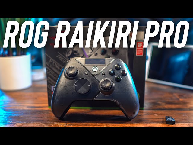 その他 ROG RAIKIRI PRO ROG Raikiri Pro, a wireless controller with OLED display
