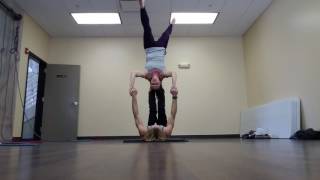 Cross 4 Step Washing Machine  (by Acroyoga Dance Flow)