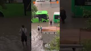 🟠Тюмень затопило, а Омск накрыло ураганом