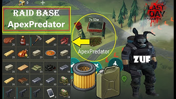 ApexPredator LDOE RAID BASE | LastDayOnEareth:Survival