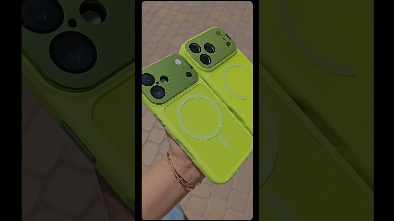 Lime Green MagSafe iPhone Case