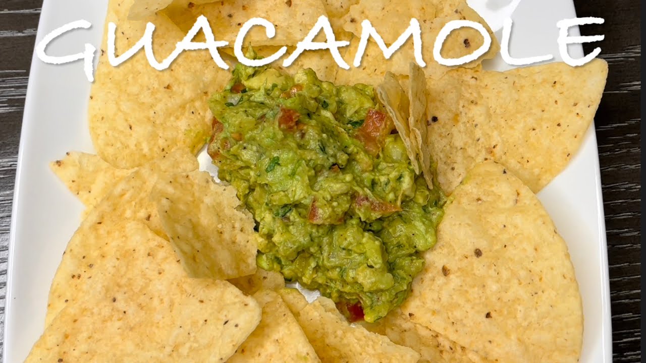 EASY GUACAMOLE RESTAURANT STYLE YouTube