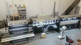 Tam Otomatik Fileli Köşe Makinası-Fully Automatic Machine Adhering Fibergl Mesh To Corner Bead