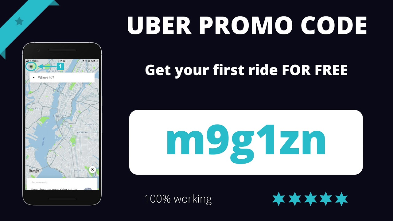 UBER PROMO CODE 2019 FREE CREDIT For Your First Ride 100 Working 