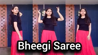 Bheegi Saree | Siddharth & Janhvi | Param Sundari | Adnan Sami & Shreya Ghoshal | Unique1176