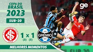 Serviço de Jogo: Internacional x Grêmio – Copa do Brasil Sub-20