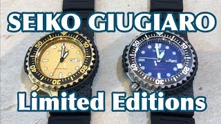 SEIKO GIUGIARO LIMITED EDITIONS SBEE001 SBEE002