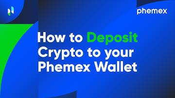 How to Deposit Crypto to your Phemex Account Wallet