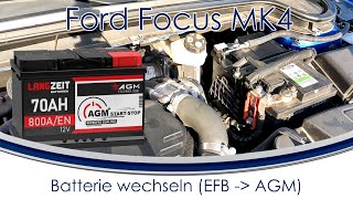 #171 Starter battery replacement (upgrade from EFB to AGM)