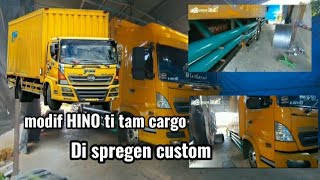 Tam cargo modif truck HINO Ti BLASTERAN || di spregen custom