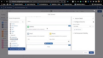 Screen Element Layout Changes (Multi-Column Support)