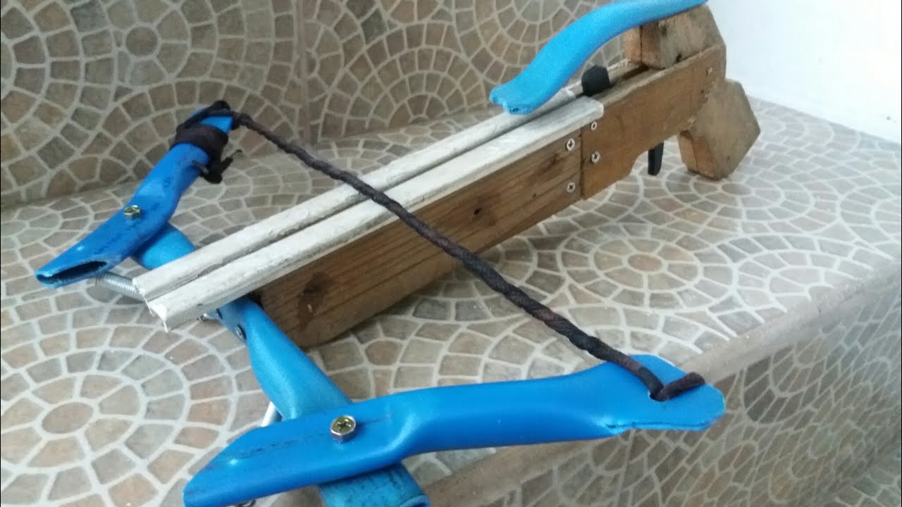 Homemade pvc crossbow YouTube