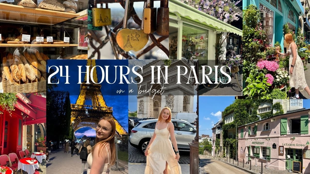 24 hours in Paris 🇫🇷 ~ Exploring Paris on a budget!