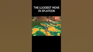 The LUCKIEST thing in Splatoon #shorts #nintendo #splatoon #splatoon3 #games #funny #memes #viral