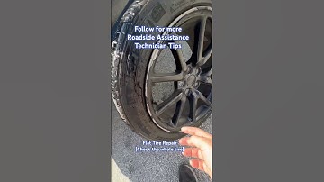 Tire Repair - Roadside Assistance Technician Tips #roadsideassistance #tire #roadside