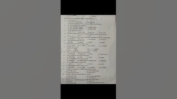 AEC Bengali 2nd semester West Bengal state university question paper set -2 #shorts