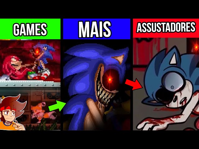 SONIC EXE mais ASSUSTADOR de todos 😈