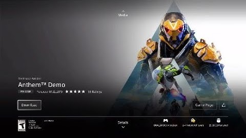 Anthem VIP Demo -Are you Ready? How to find and download the Demo on The PS4