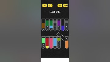 water sort puzzle level 8453
