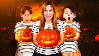 HALLOWEEN BEGINS and WE MADE A PUMPKIN 🎃 | The Molinas