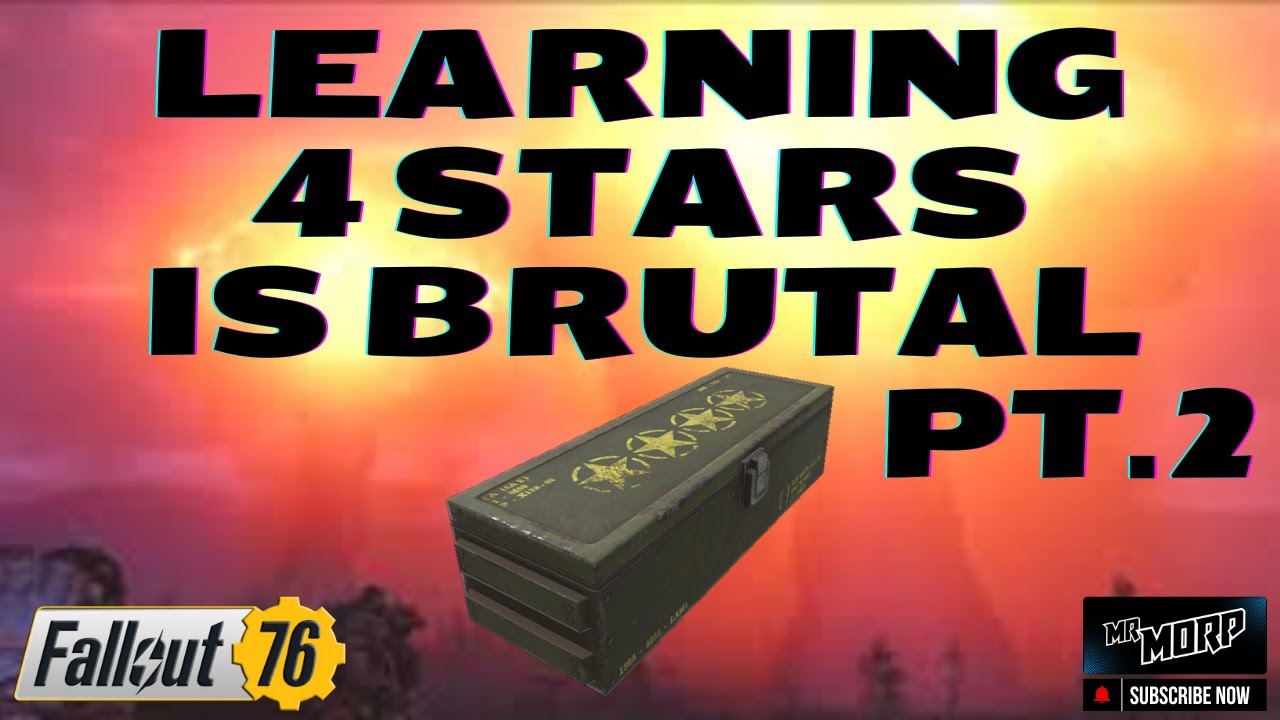 Back to Brutal Grind - 4 star Legendary Mods | Fallout 76