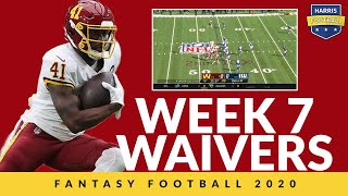 Waiver Wire Week 7 Fantasy Football   Adds and Pickups For This Week!