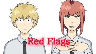 Red Flags meme || Chainsaw Man