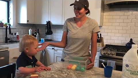 Fizzy Ice Cubes Science Experiment