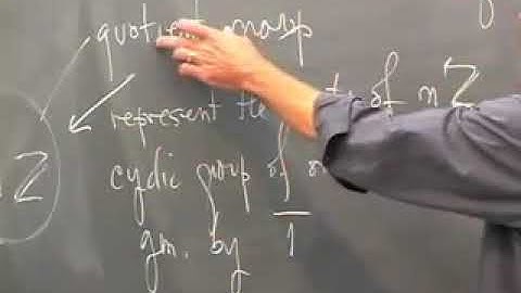 Lec 7 -  Abstract Algebra